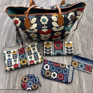 Brighton handbag and matching wallet and accessories